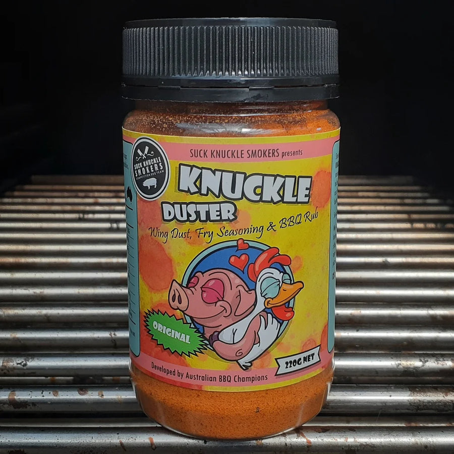 Suck Knuckle Smokers Knuckle Duster Original Rub 220g - TheSquarePeg