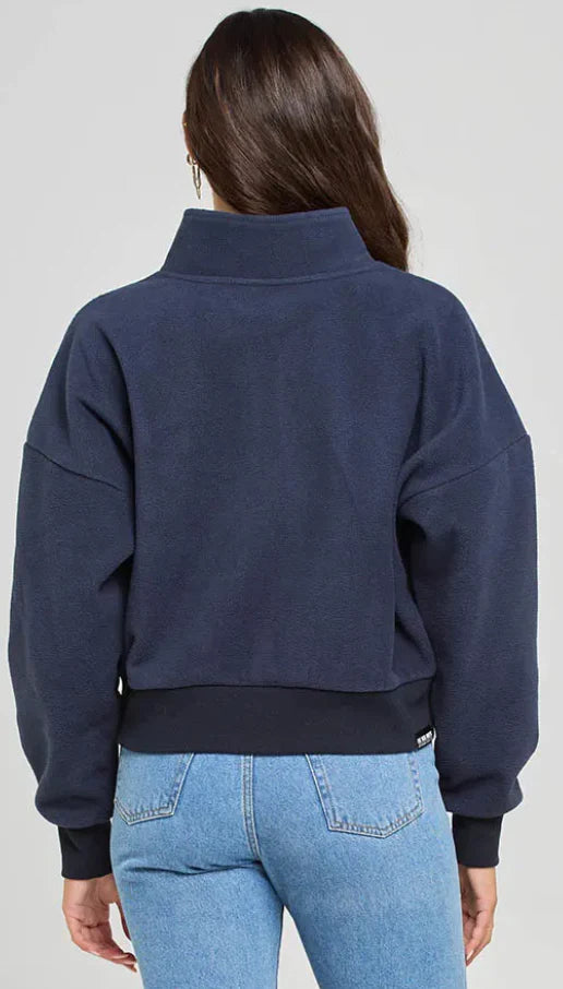 TMH FROSTY TIPS | WOMENS 1/4 ZIP - NAVY