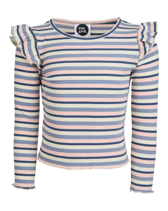 Eve Girl Annie Frill Longsleeve Rib - TheSquarePeg