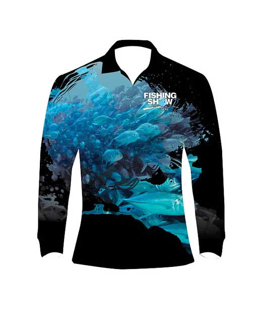 AFN Kids Solar Shirt SchoolFish Blue