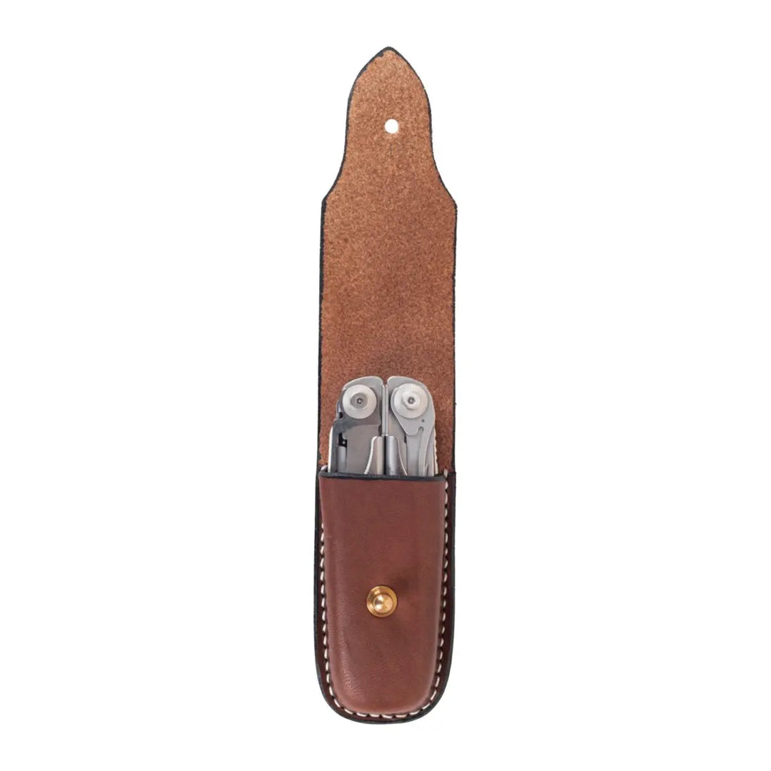 Pouch Vertical Leatherman Brown