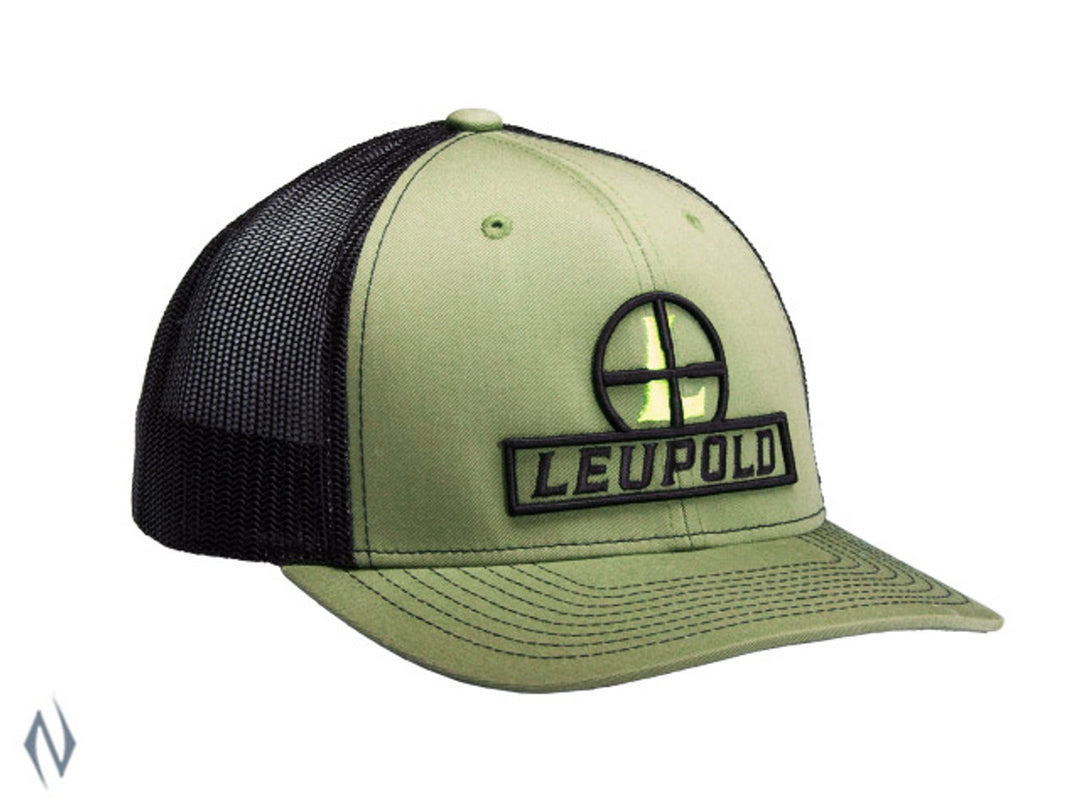 Leupold Reticle Trucker Cap Loden/White os