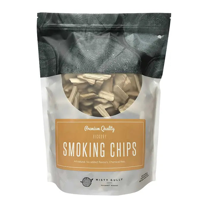 Misty Gully Wood Chips 2kg Hickory