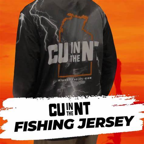 CU in the NT Monsoon Black Fishing Jersey