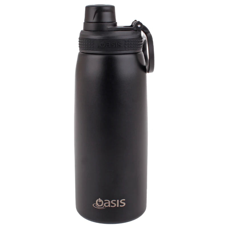 Oasis S/S Double Wall Insulated Sports Bottle W/Screw Cap 780ml - TheSquarePeg