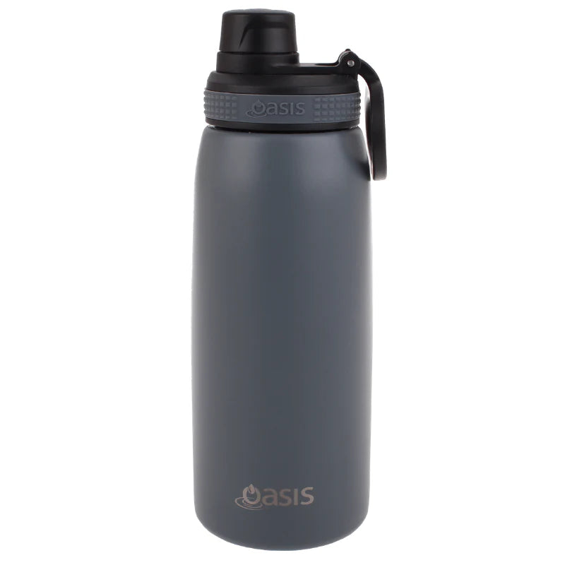 Oasis S/S Double Wall Insulated Sports Bottle W/Screw Cap 780ml - TheSquarePeg