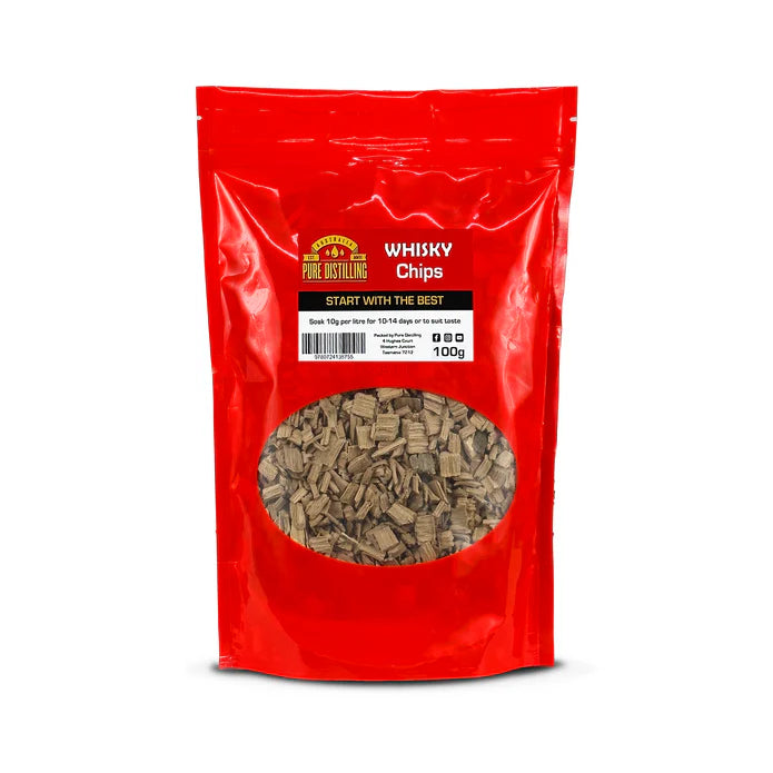 Pure Distilling Whisky Chips 100g