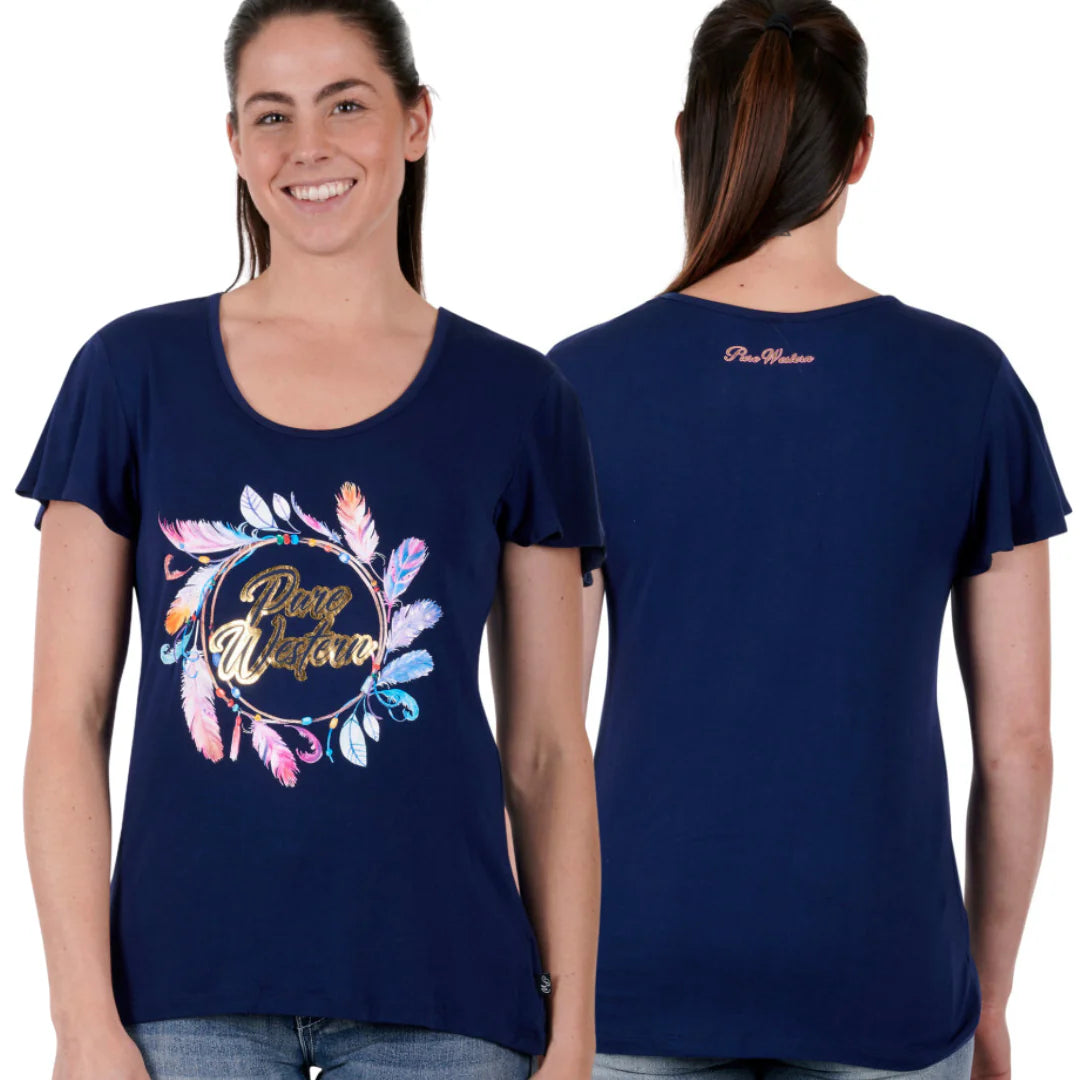 Pure Western Womens Dylan SS Tee