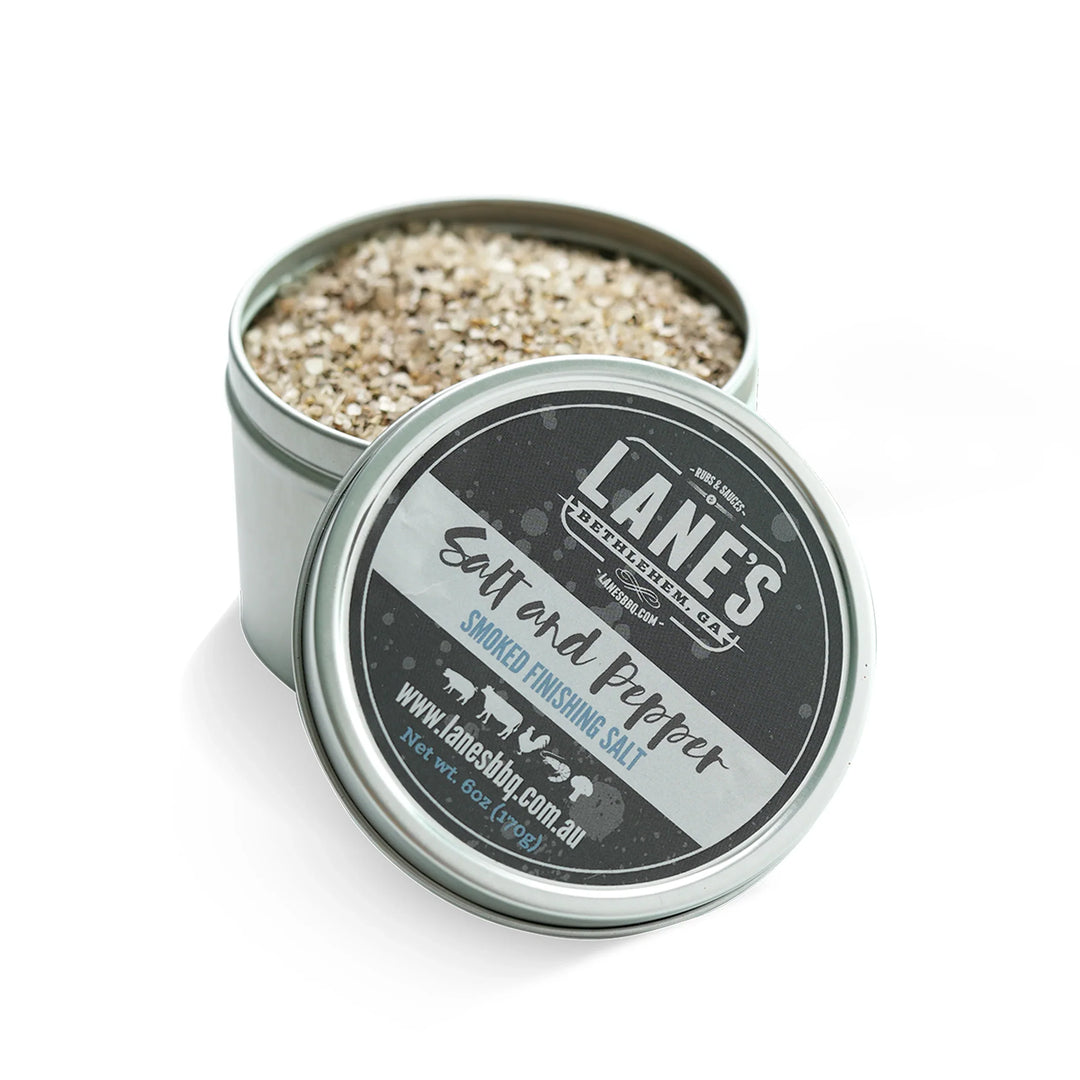 LB Lanes BBQ Salt and Pepper Finishing Salt 170g