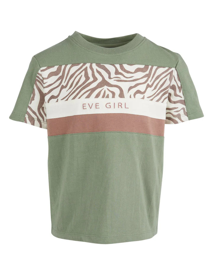Eve Girl Savannah Panel Tee