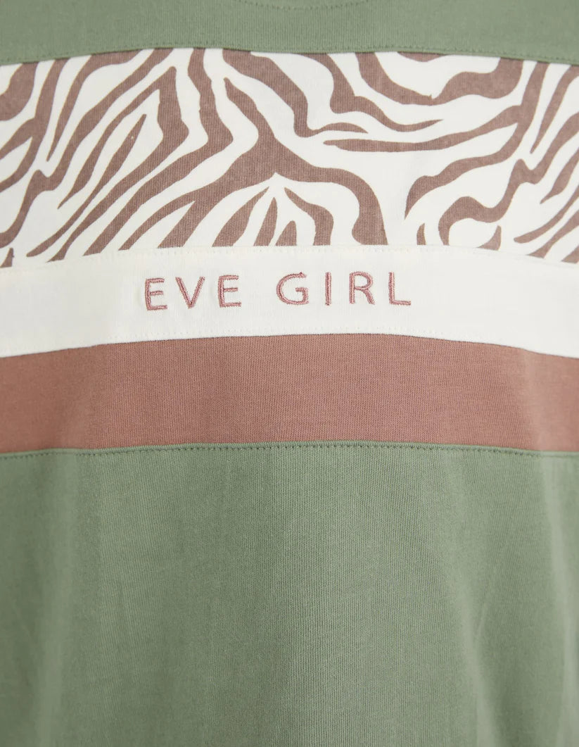 Eve Girl Savannah Panel Tee