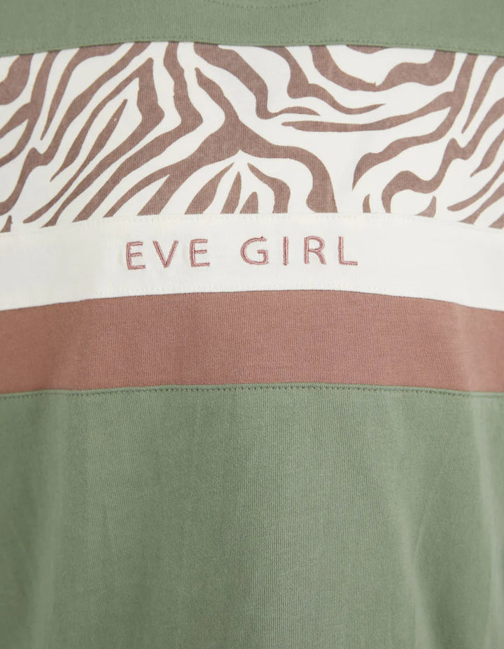 Eve Girl Savannah Panel Tee