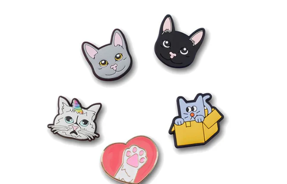 Crocs Jibbitz - Cats 5 Pack