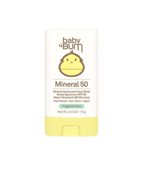 SunBum BABY BUM SPF 50 MINERAL FACESTICK - TheSquarePeg