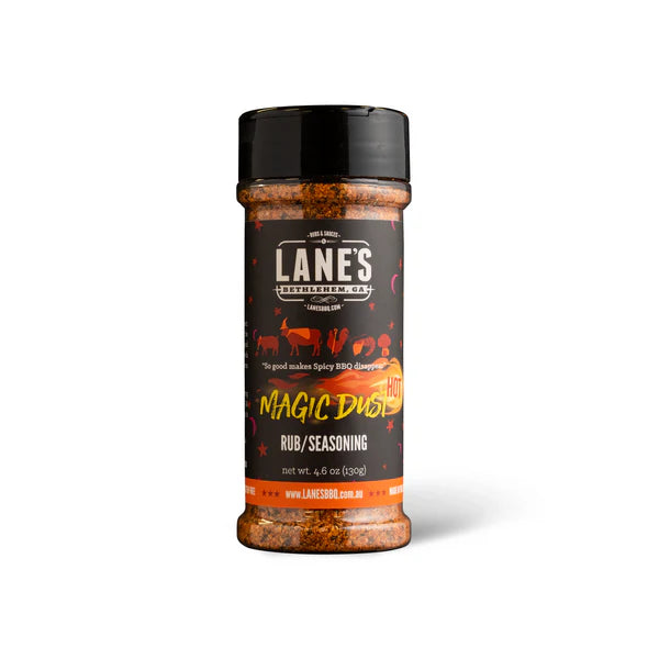 Lane's BBQ Magic Dust HOT Seasoning - Pitmaster - TheSquarePeg