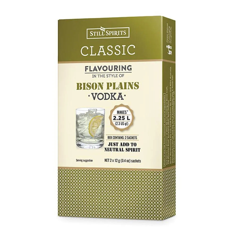 Still Spirits Top Shelf Select Bison Plains Vodka