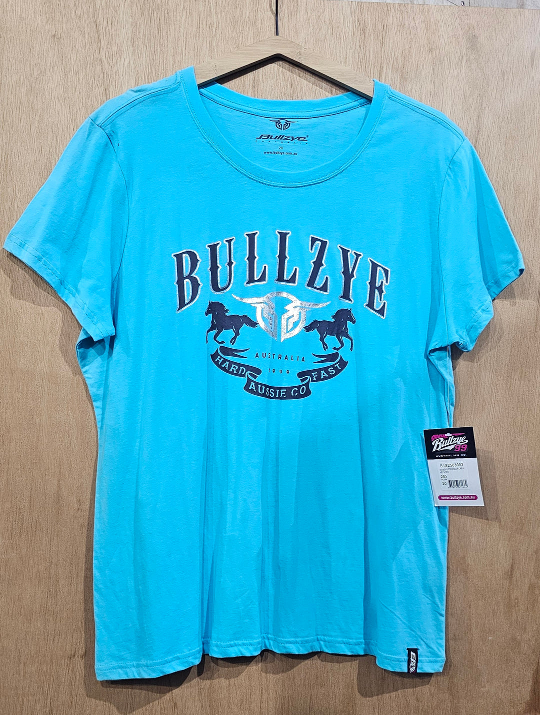 Bullzye Womens Stronger Crewneck Tee