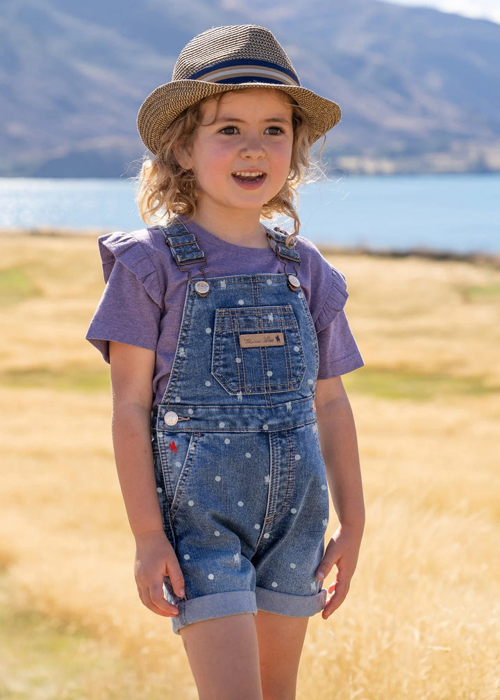 Thomas Cook Girls Buttercup Denim Dungaree