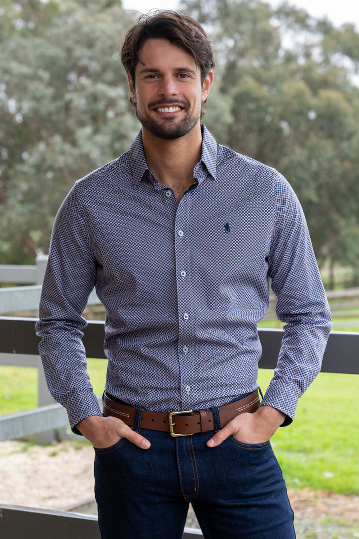 Thomas Cook Mens Stephen Tailored LS Shirt Sml