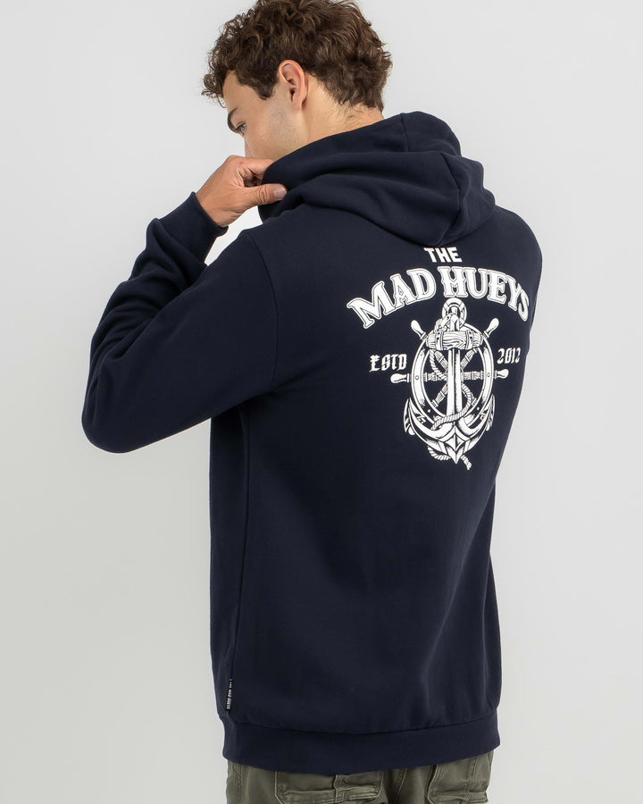 TMH ANCHOR WHEEL PULLOVER Navy Mens