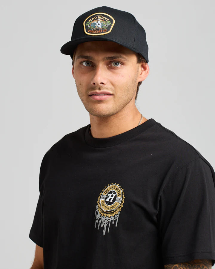 TMH COOKEDATOO | TWILL SNAPBACK - BLACK