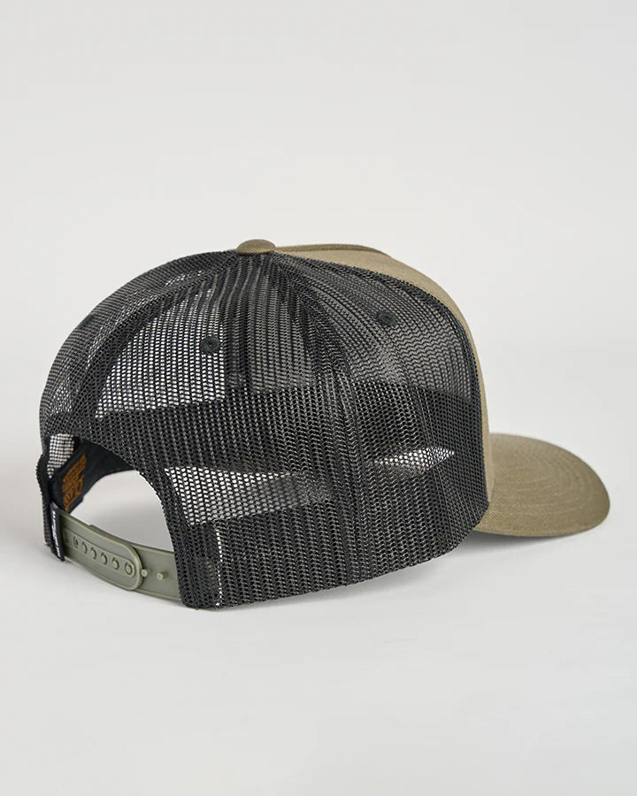 TMH HUEYS PIRATE | TWILL TRUCKER - OLIVE