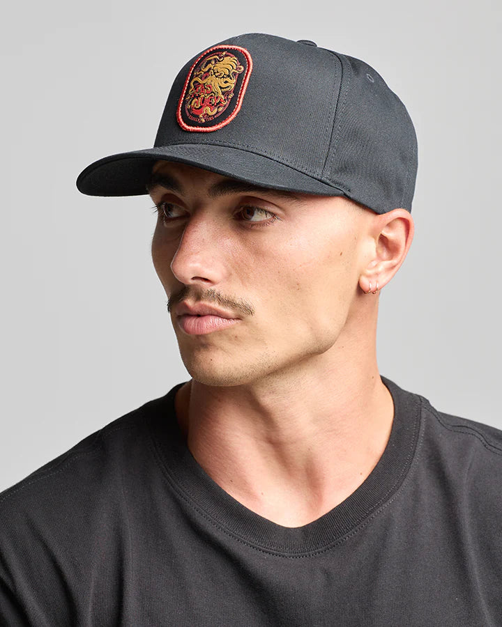 TMH KRAKEN TINS | TWILL SNAPBACK - BLACK