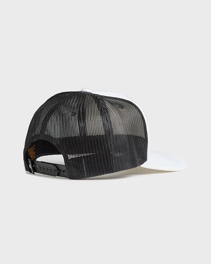 TMH LIFES A BEACH | WOMENS FOAM TRUCKER - WHITE