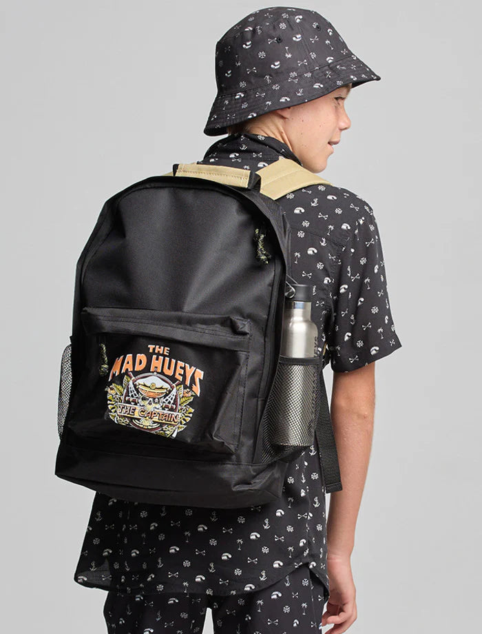 TMH THE ISLAND CAPTAIN | YOUTH BACK PACK - BLACK