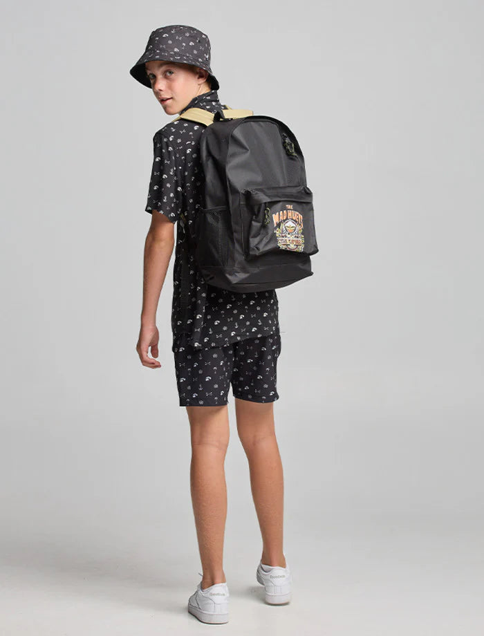 TMH THE ISLAND CAPTAIN | YOUTH BACK PACK - BLACK
