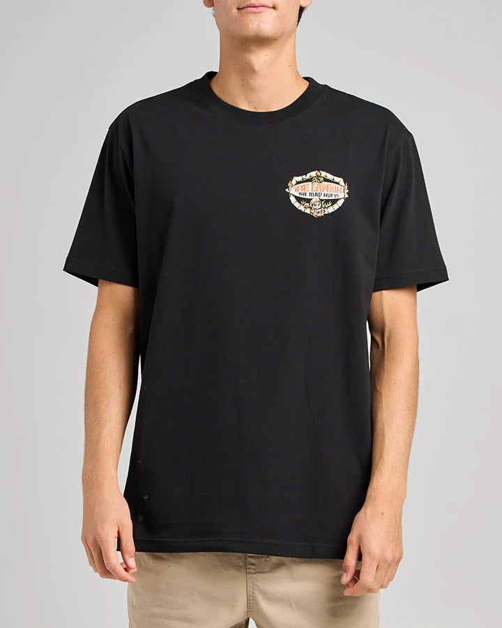 TMH THE TIKI CAPTAIN | SS TEE - BLACK