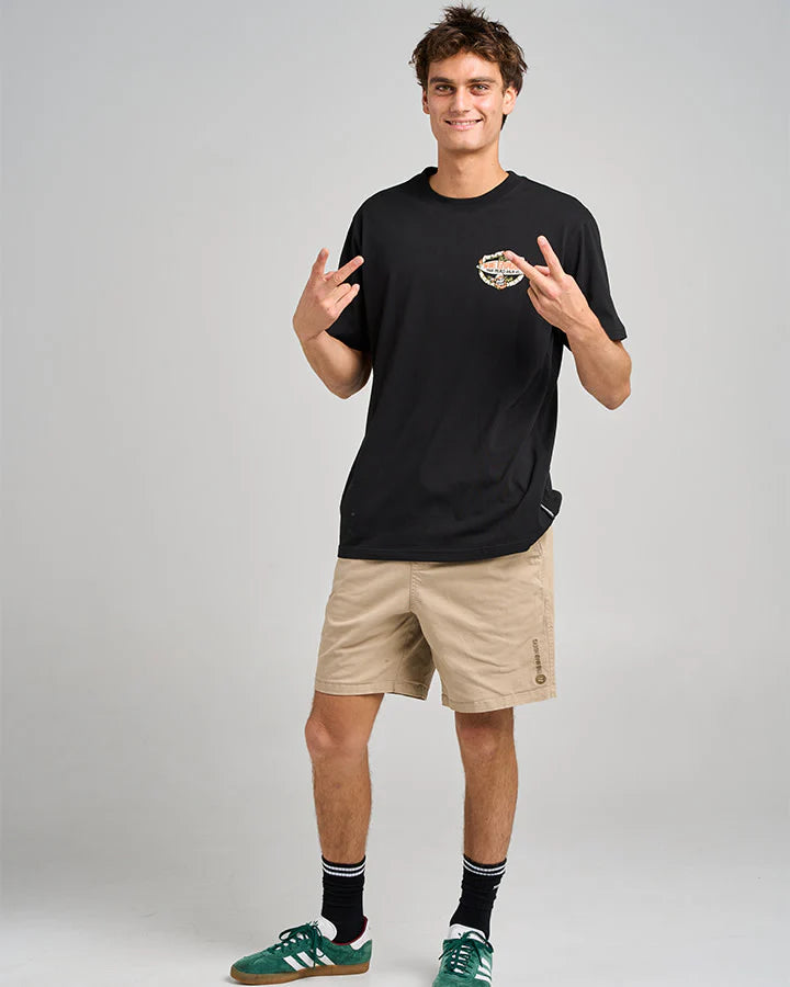 TMH THE TIKI CAPTAIN | SS TEE - BLACK