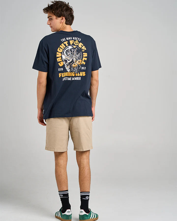 TMH TROPIC CAUGHT FK ALL | SS TEE - NAVY