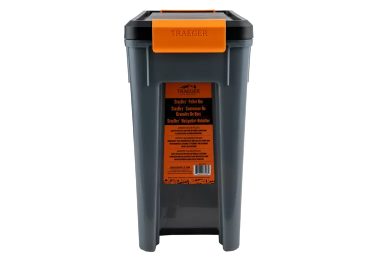 Traeger Stay Dry Pellet Bin and Lid
