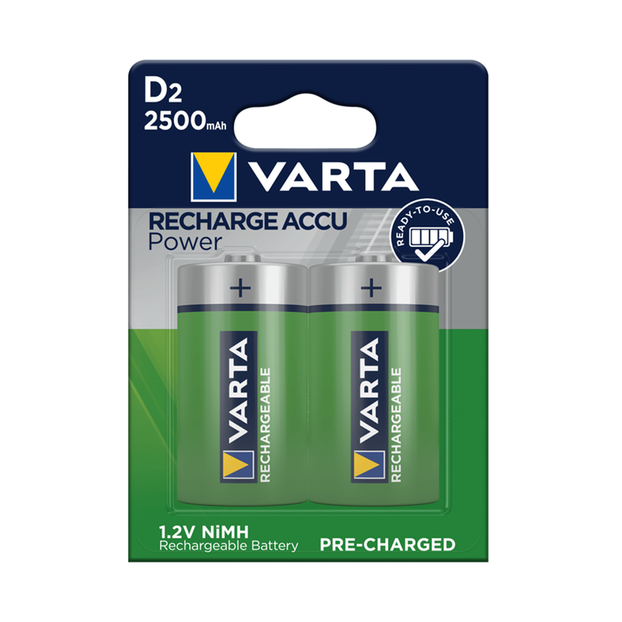 Bun D Varta 2pk Rechargable Batteries - TheSquarePeg