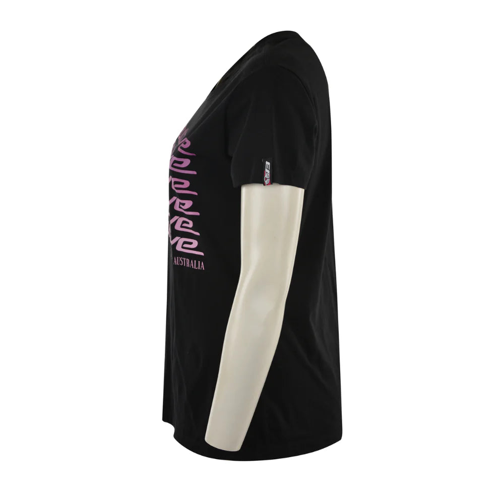Bullzye Womens Fade Crew Neck