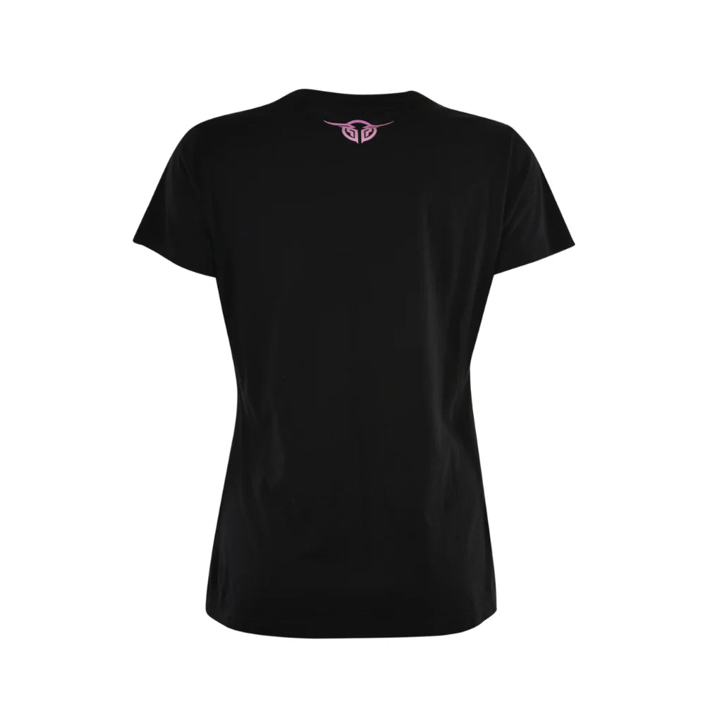 Bullzye Womens Fade crew Neck Tee