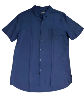 Silent Theory Textured Linen SS Shirt