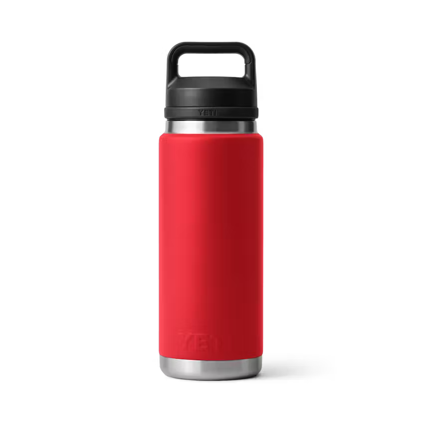 Yeti Rambler 26oz Bottle Black w/Chug Cap V2
