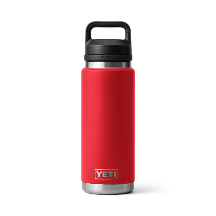 Yeti Rambler 26oz Bottle Black w/Chug Cap V2