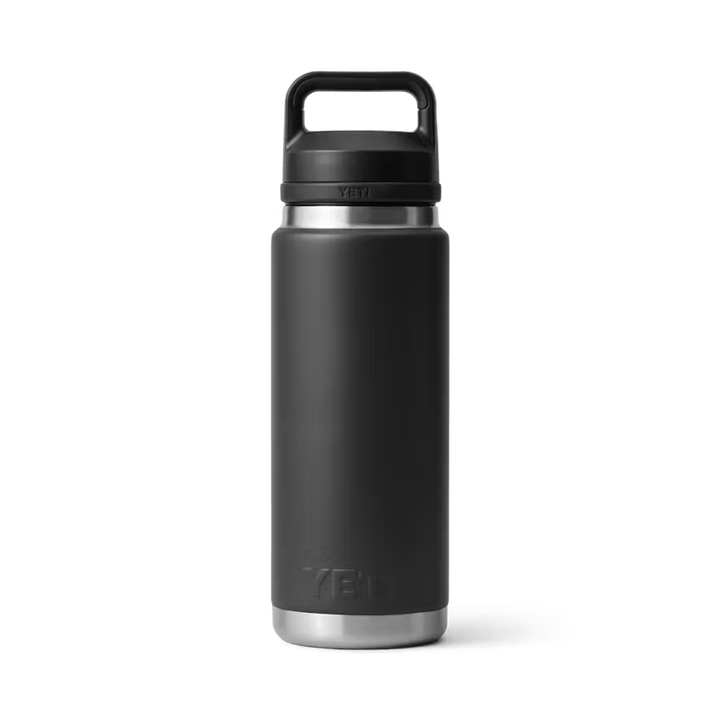 Yeti Rambler 26oz Bottle Black w/Chug Cap V2