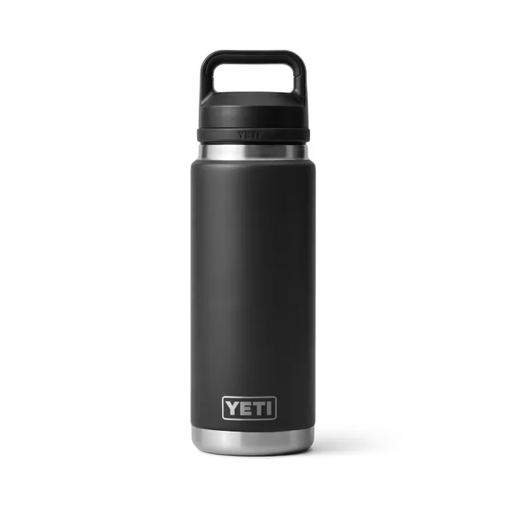 Yeti Rambler 26oz Bottle Black w/Chug Cap V2