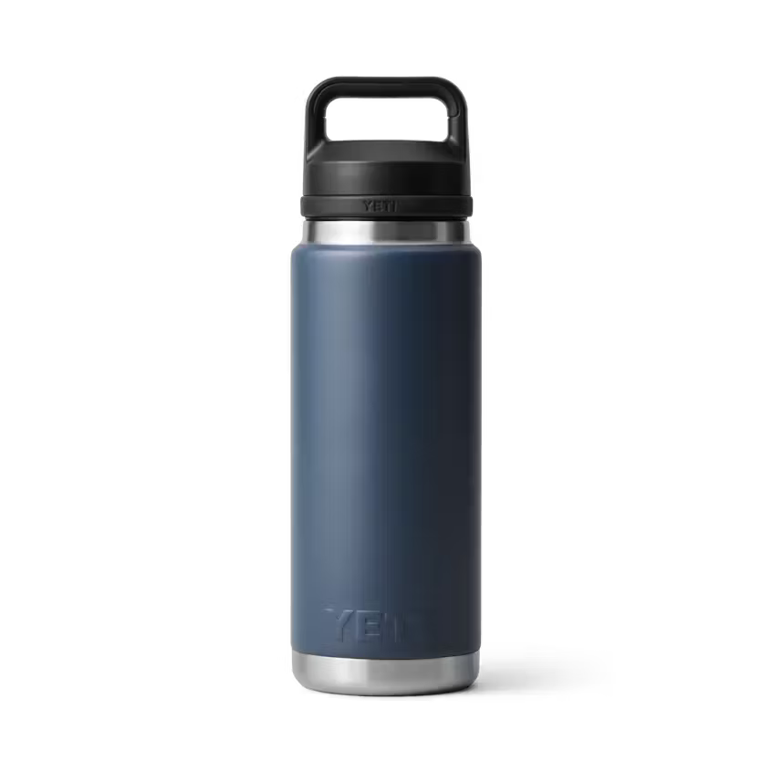 Yeti Rambler 26oz Bottle Black w/Chug Cap V2