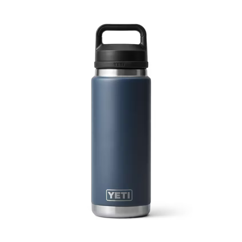 Yeti Rambler 26oz Bottle Black w/Chug Cap V2