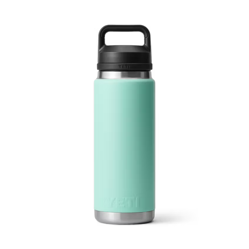 Yeti Rambler 26oz Bottle Black w/Chug Cap V2