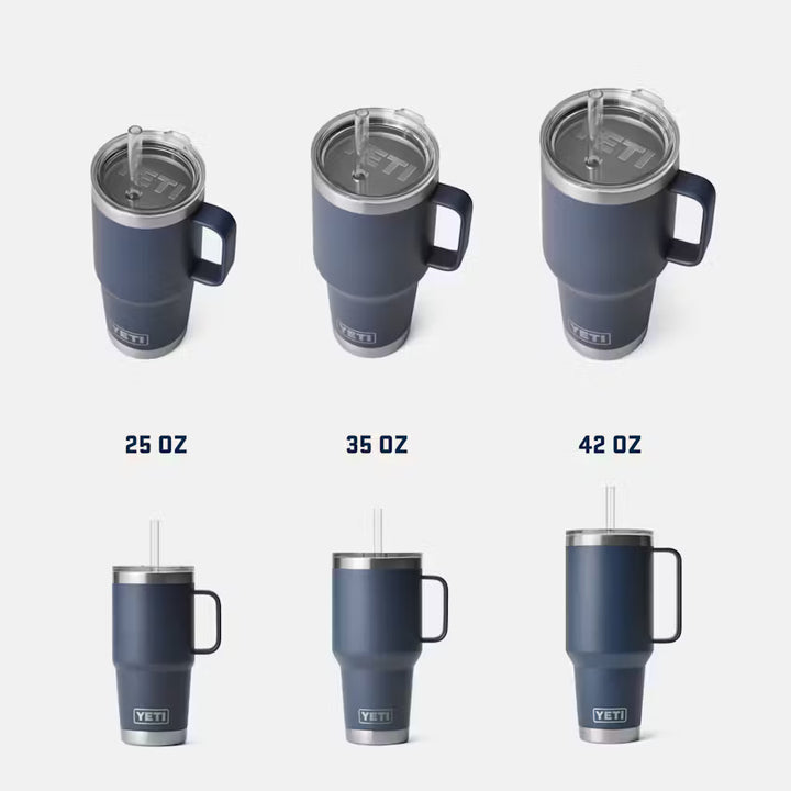Yeti Rambler 35oz Straw Mug - Black