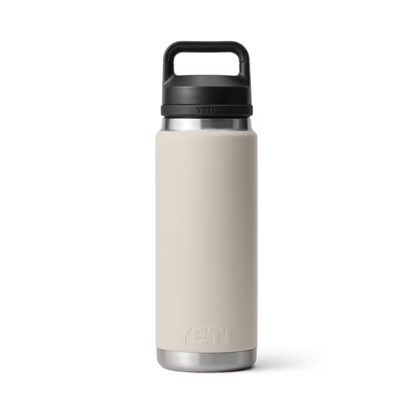 Yeti Rambler 26oz Bottle Black w/Chug Cap V2