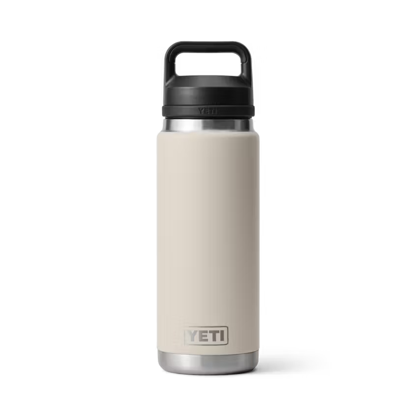 Yeti Rambler 26oz Bottle Black w/Chug Cap V2