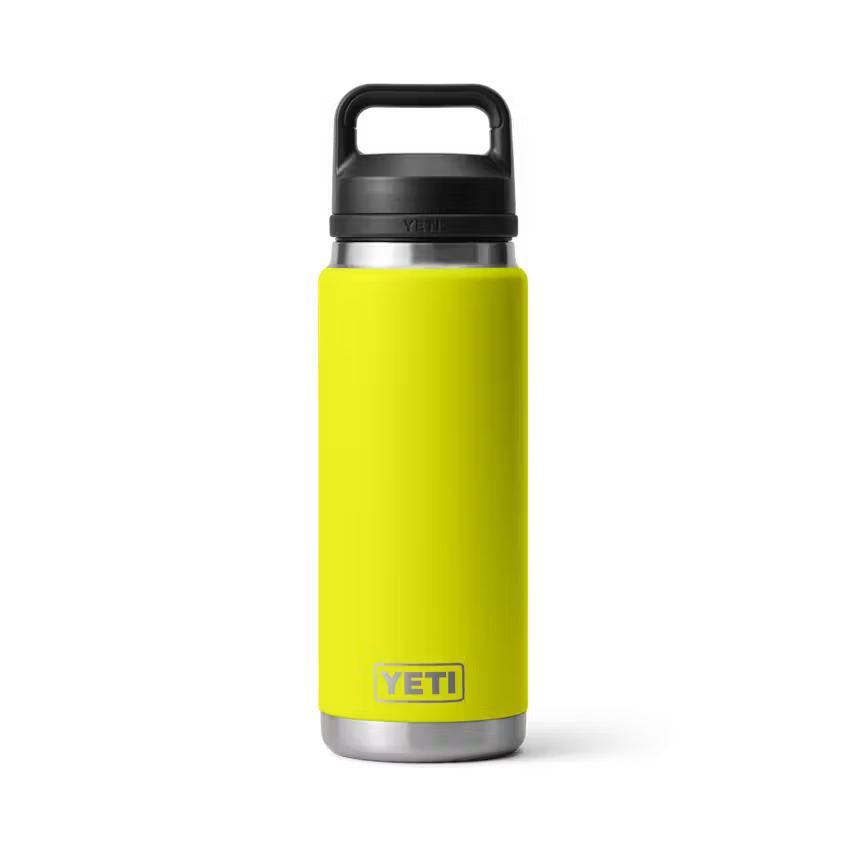 Yeti Rambler 26oz Bottle Black w/Chug Cap V2