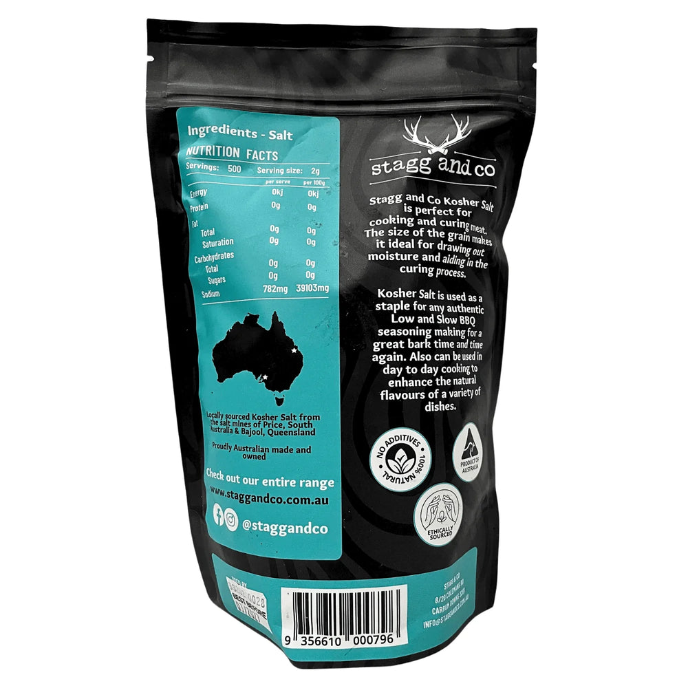 Stagg and Co Kosher Salt 1Kg - TheSquarePeg